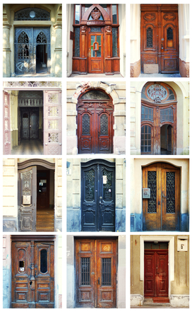 דוגמאות של דלתות כניסה מרחבי העולם